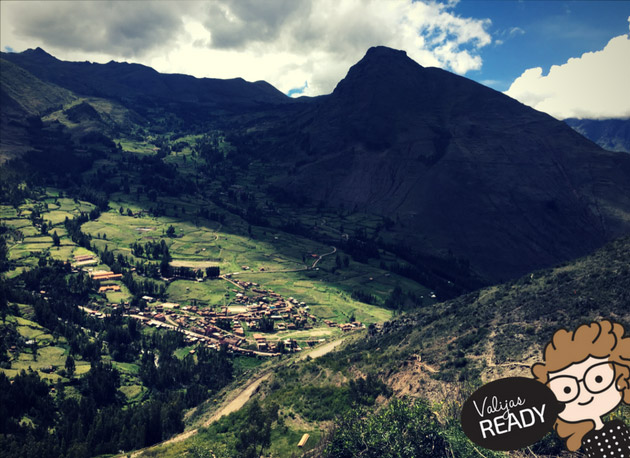 Llegando a Pisac